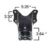 Rear of Rear - Ford Leaf Spring Hanger - M957